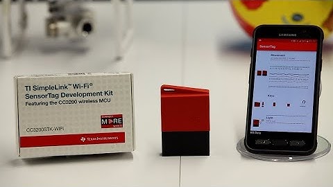 SimpleLink Wi-Fi SensorTag kit
