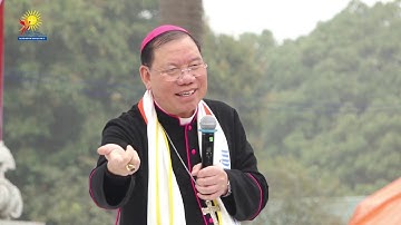 Đức Tổng Giuse Vũ Văn Thiên chia sẻ tại ĐHGT Giáo Hạt Phủ Lý mùa Xuân 2020