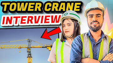 Safety का इंटरव्यू कैसे होता है 😬 Tower Crane Interview | Tower Crane Operator