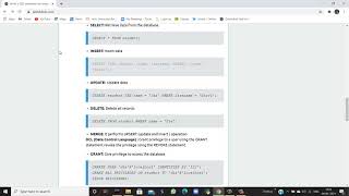 Write a SQL statement for implementing ALTER,UPDATE and DELETE.