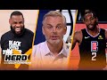 'Everything's coming together for LeBron' — Colin on Nuggets' upset over Clippers | NBA | THE HERD