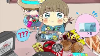 [BTS] Little VMIN Running An Errand Fanart (Short Storyline) by URUHIKO KPOP