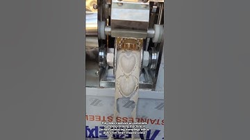 Automatic Dumpling Machine in Action: Crafting Heart-Shaped Delights