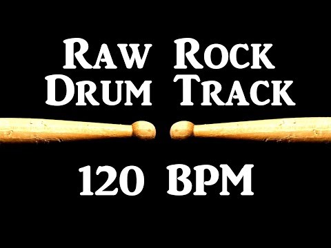 raw-rock-drum-beat-120-bpm-bass-guitar-backing-track-drums-only-#281