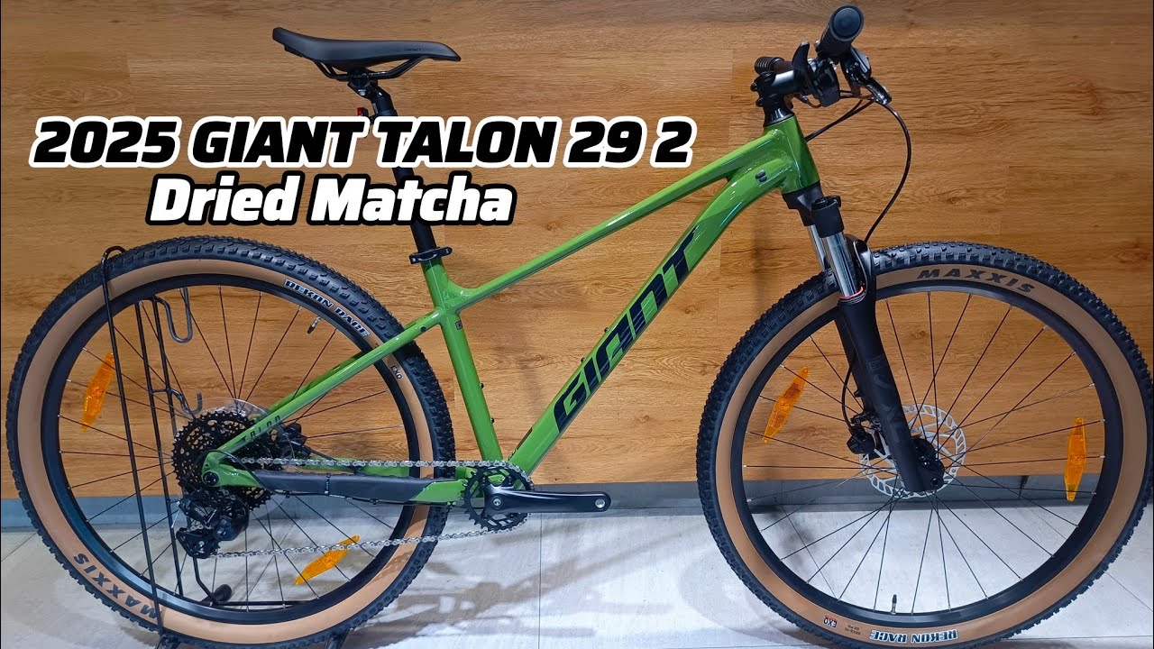 2025 GIANT TALON 29 2 MEDIUM DRIED MATCHA + WEIGHT - YouTube