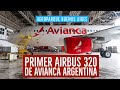 Así es el primer Airbus 320 de Avianca Argentina