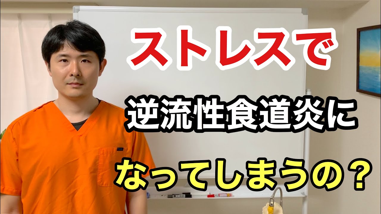 ストレスで逆流性食道炎になってしまうの 東京都府中市 逆流性食道炎 Youtube