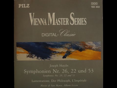 Haydn - Symphonies 26, 22, 53 - Alberto Lizzio, Musici de