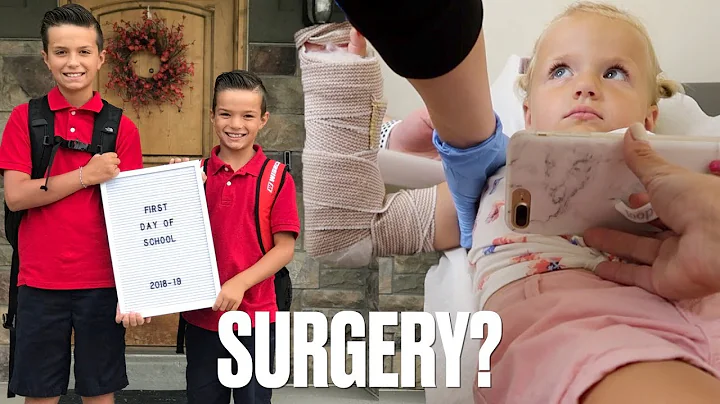 FINDING OUT IF OUR TODDLER NEEDS SURGERY FOR HER BROKEN ARM ON THE FIRST DAY OF SCHOOL