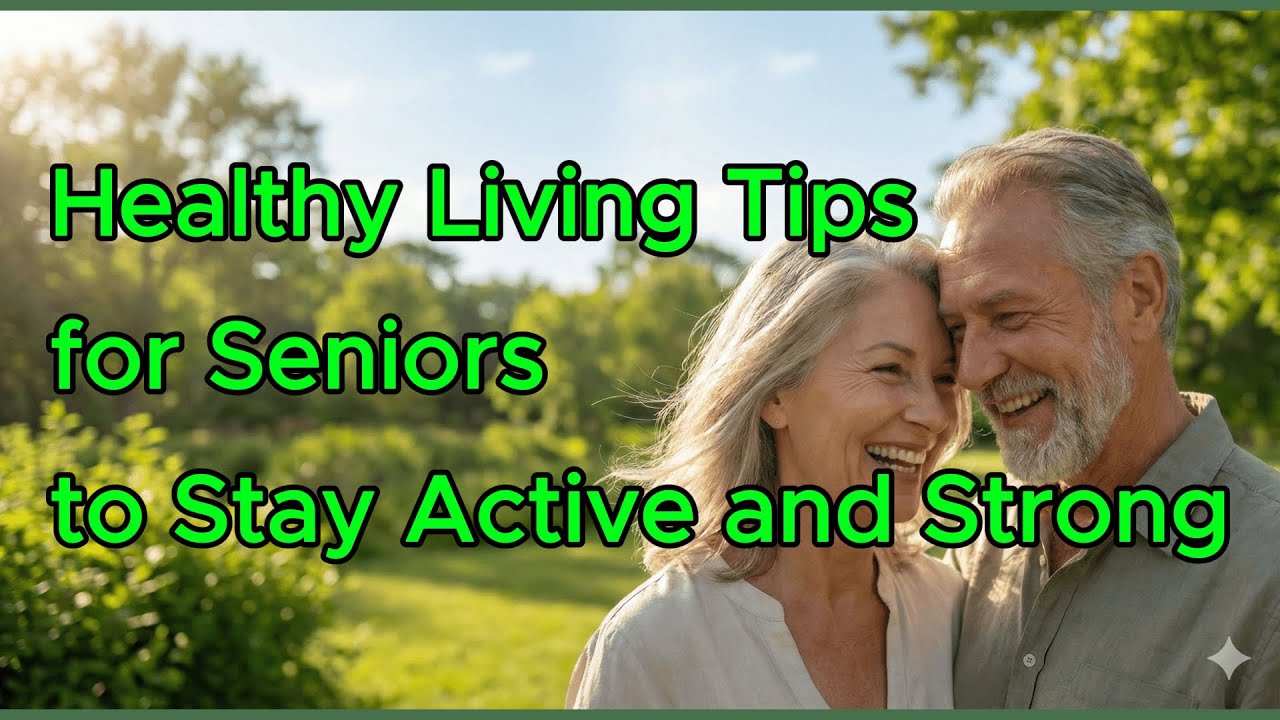 Healthy Living Tips for Seniors to Stay Active and Strong - YouTube