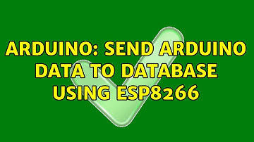 Arduino: Send Arduino data to Database using ESP8266
