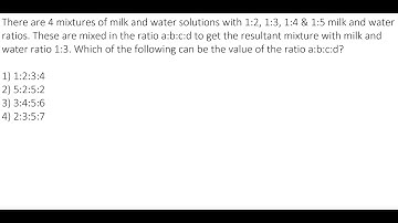 Mixtures & Alligation 020: Arithmetic | Solved by Kushal Bohra