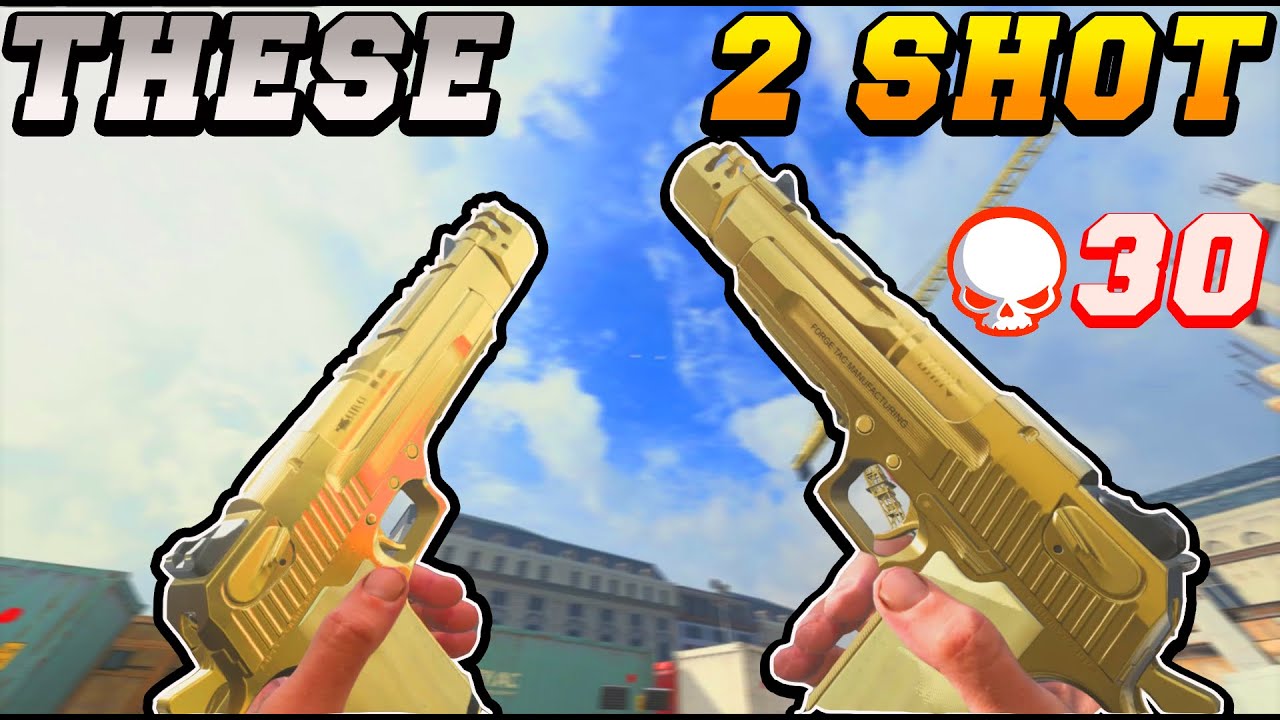 BEST .50GS CLASS FOR WARZONE! THESE 2 SHOT!? THE *NEW* SNAKESHOTS!? 30