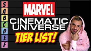 MARVEL CINEMATIC UNIVERSE TIER LIST