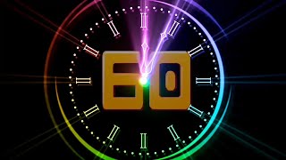 1 Min (60 Seconds) Countdown (Ztar Simulator Clock) Remix Jeopardy Thinking Music Countdown Clock