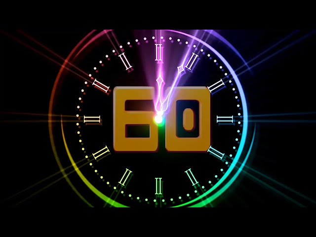 1 Min (60 Seconds) Countdown (Ztar Simulator Clock) Remix Jeopardy