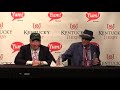 Nyquist owners, trainer and jockey talk after wins the Kentucky Derby