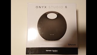 Unboxing and sound test Harman Kardon Onyx Studio 6 customer return with reduced price from Netonnet