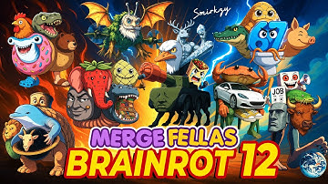 Smirkzy - Brainrot Anime Opening Song Pt. 12 (Official MV) feat. Merge Fellas Modes 7-14 Characters