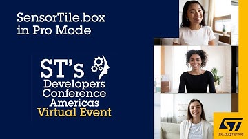 DevCon 2020 Presentation: SensorTile.box in Pro Mode