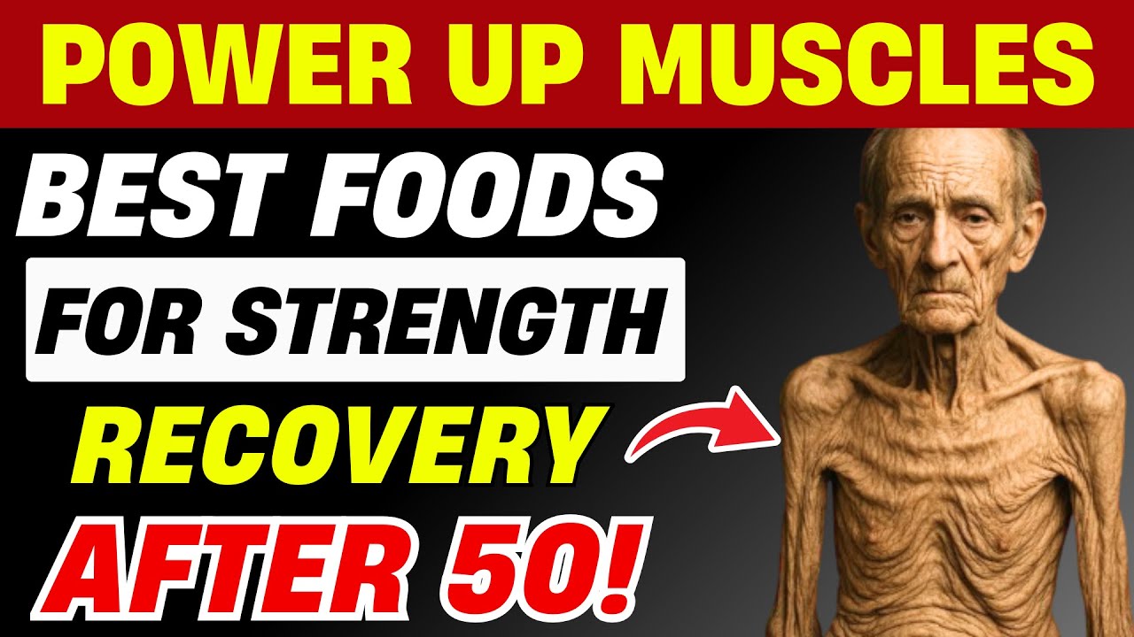 AFTER 50! EAT These 5 FOODS IMMEDIATELY To PREVENT MUSCLE LOSS And STRENGTHEN MUSCLES