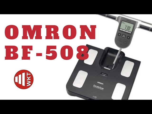 TUTORIAL BILANCIA OMRON HBF508 - Bilancia impedenziometro