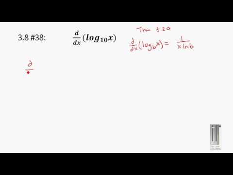 Calculus 1: Section 3.8 #38
