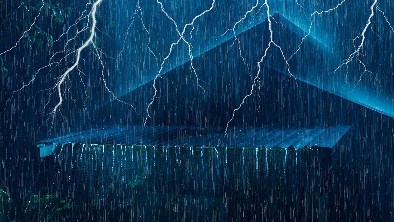 Soothing Relaxing Rain Sounds For Stress Relief - Peaceful In Foggy Forest, Rain Sound Natural