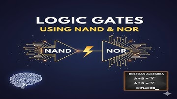 Realisatie van logische poorten met behulp van NAND en NOR | Booleaanse algebra uitgelegd