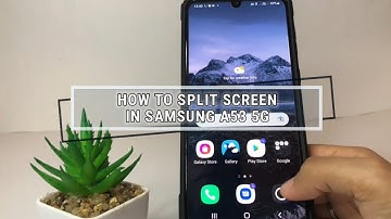 Samsung A53 5G | How to Split Screen