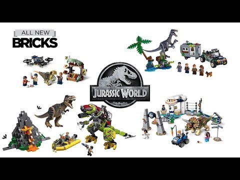 All Lego Jurassic World Dinosaurs !!! Lego VS Movie !!!. 