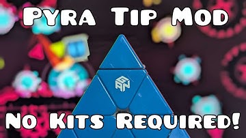 How to Tip Mod any Magnetic Pyraminx!