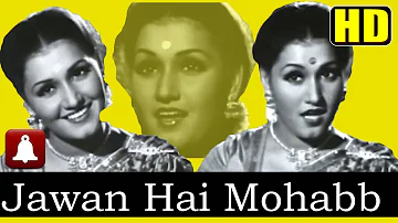 Jawan Hai Mohabbat (HD) (Dolby Digital) - Noor Jehan - Anmol Ghadi 1946 - Music Naushad - Noor Jehan