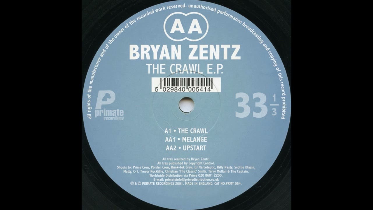 Bryan Zentz - Upstart (2001)