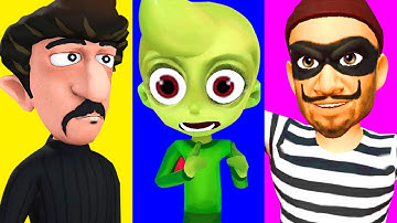 Scary Robber Home Clash VS The Siblings VS Robbery Clash Thief Pranks - iOS & Android