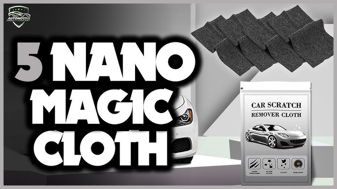 Nano Sparkle Tuch für Auto Kratzer, 6 Pack Nano Magic Cloth