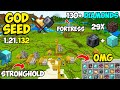 🔥Ultimate [God Seed] For Minecraft 1.21 Bedrock &amp; PE | Best Speedrun Seed Bedrock 1.21.132