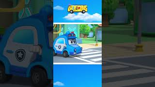 🖐️Finger Family Song |  Police Car Where Are You? 🚓🎶🖐️ #shorts #kidssong #gogobus