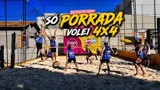 Só Porr4da  no Kings of League Em Sp! #volei4x4