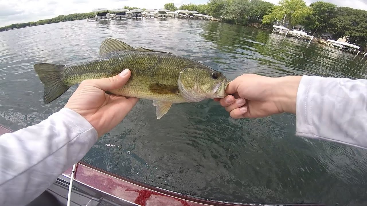 Okoboji Summer Bass Fishing YouTube