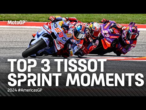 Top 3 #TissotSprint Moments! 🦇 | 2024 #AmericasGP