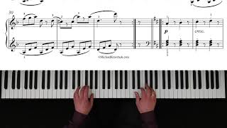 Video thumbnail of "Burgmuller - Tarantella Op. 100, No. 20 - 16,500pts"