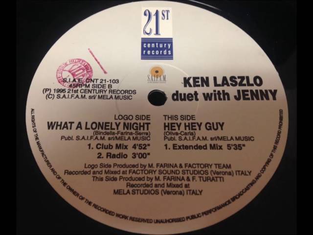 Ken Laszlo - What a Lonely Night