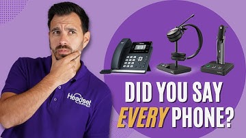 Yealink Headsets Now Connect to Every Phone? EHS60 Review