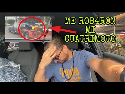 ASÍ ME ROB4RON MI PRIMER CUATRIMOTO//COMPA JORGE//