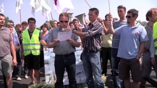 Les agriculteurs d'Ile-de-France demandent la démission de Stéphane Le Foll