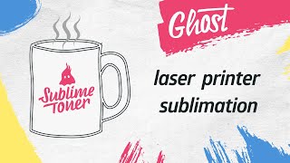 Sublimation on mugs with a laser printer - YouTube