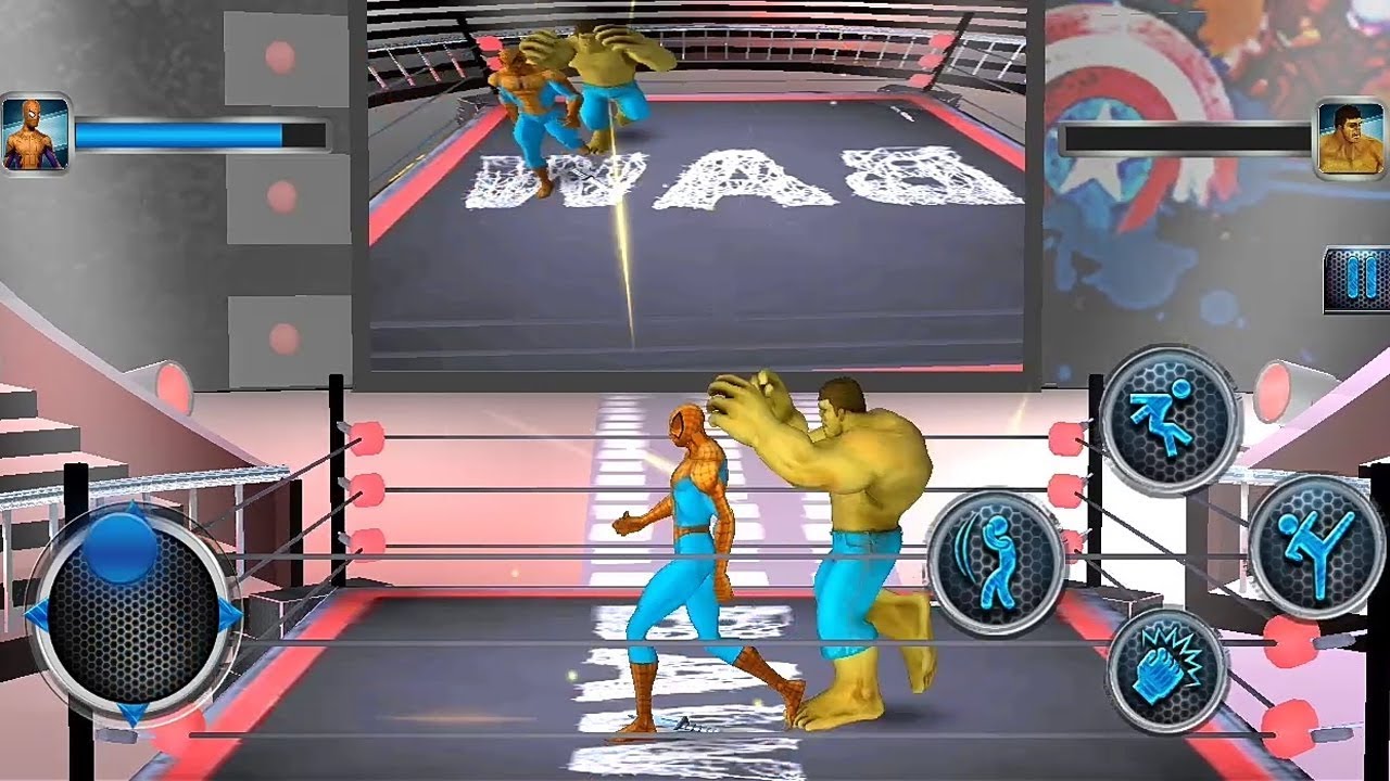 Superhero Wrestling One on One Fighting Arena Game || Superhero VS Superhero - Android Gameplay