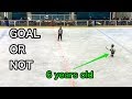 6 yo kids shootout  2nd time in my hockey life