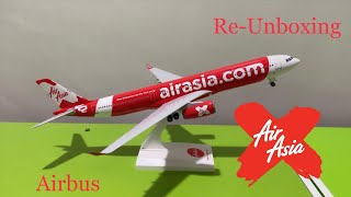 ✈️🇲🇾AirAsia X New Classic Airbus A330-300 Re-Unboxing (None Talking Ver.)
